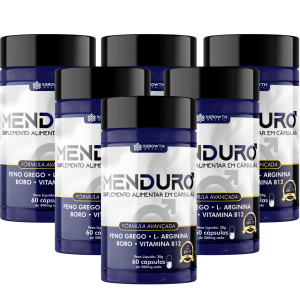 Menduro - Masculino (Combo 6 Potes)