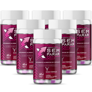 XSEM parar Feminino (Combo 6 Potes)
