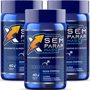 XSEM parar Masculino (Combo 3 Potes)