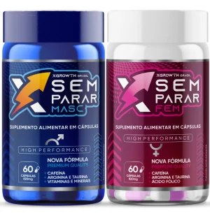 Kit Casal XSem Parar Masculino e Feminino